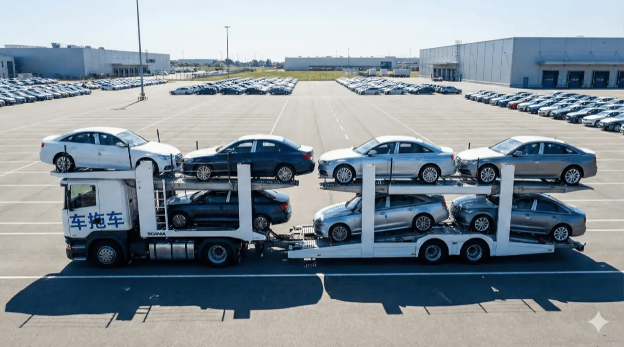 车行批量采购，6台车一次发运