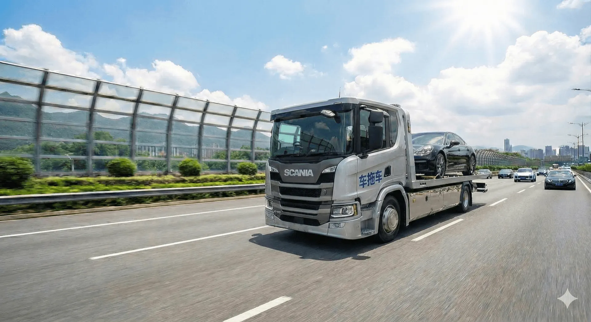 车拖车小板车托运